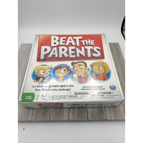 Spin Master Games - Beat The Parents Family Challenge Board Game